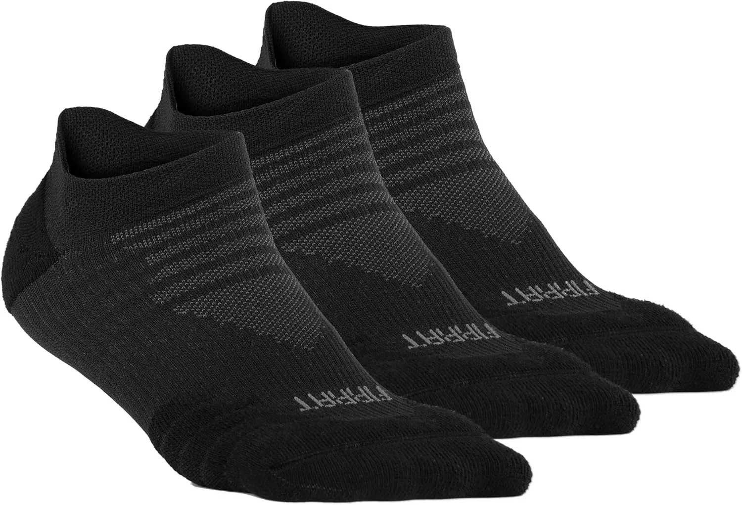 Ankle Socks, Athletic, Sports, 3 Pack, Black