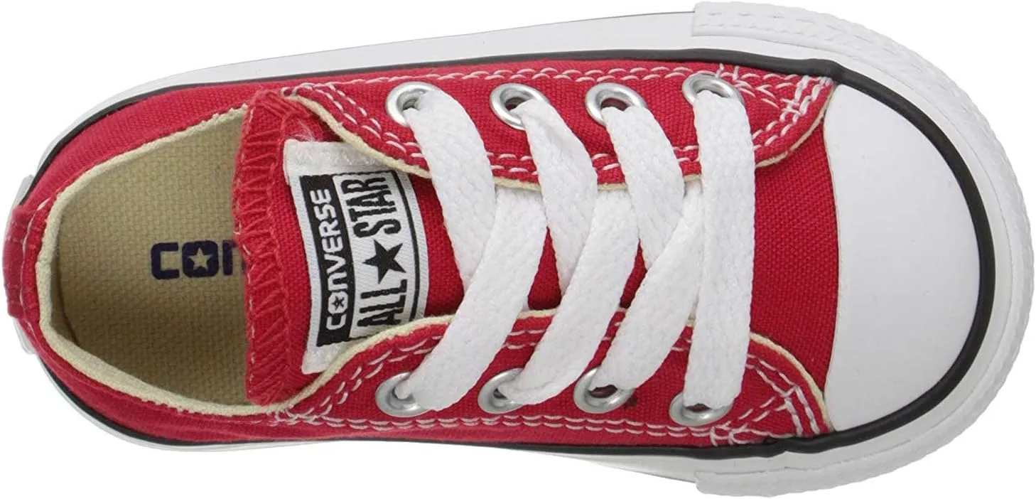 Converse Chuck Taylor All Star OX Toddler's Shoes Black 7j235
