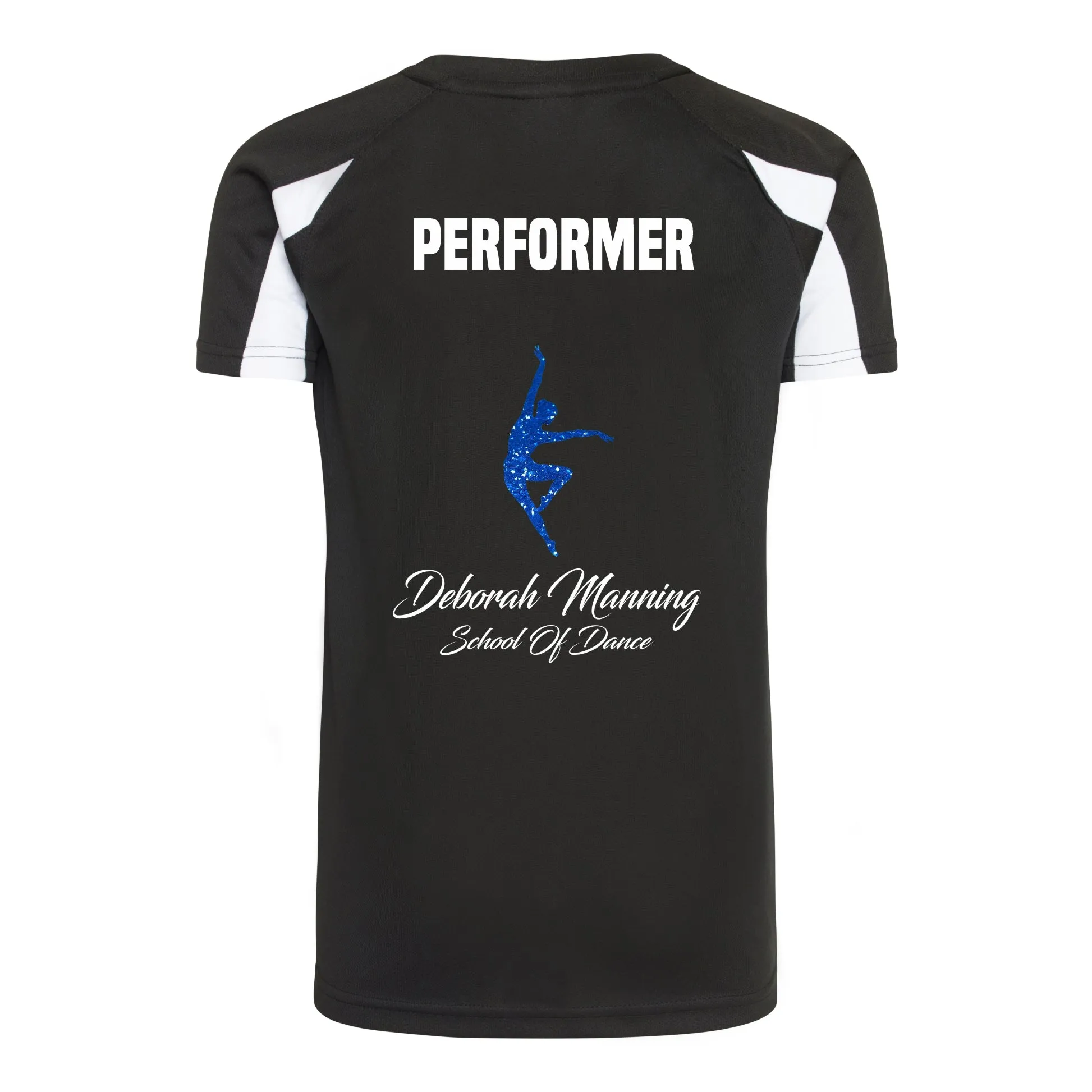 Deborah Manning School of Dance Boys Kids Contrast Cool Tee