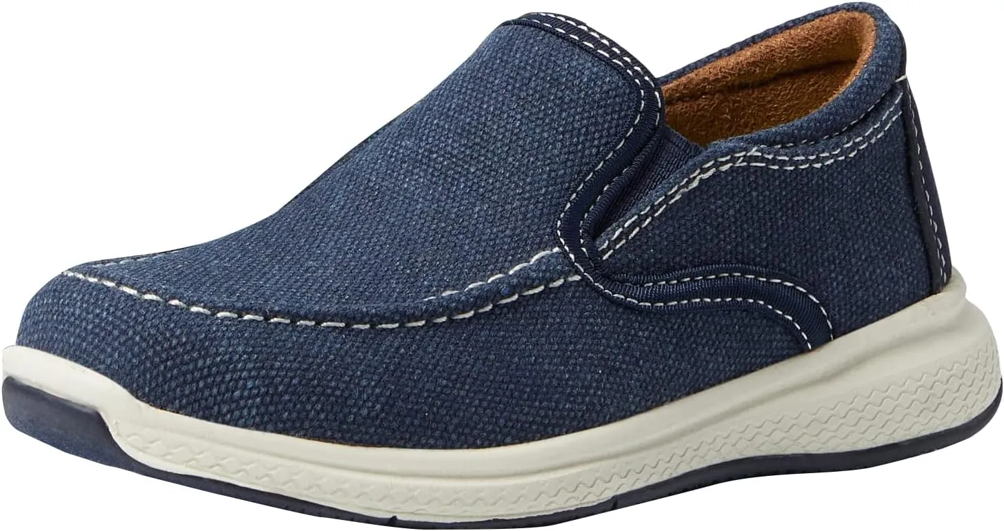 Florsheim Boy's Venture Canvas Venetian Jr. (Toddler/Little Kid/Big Kid)