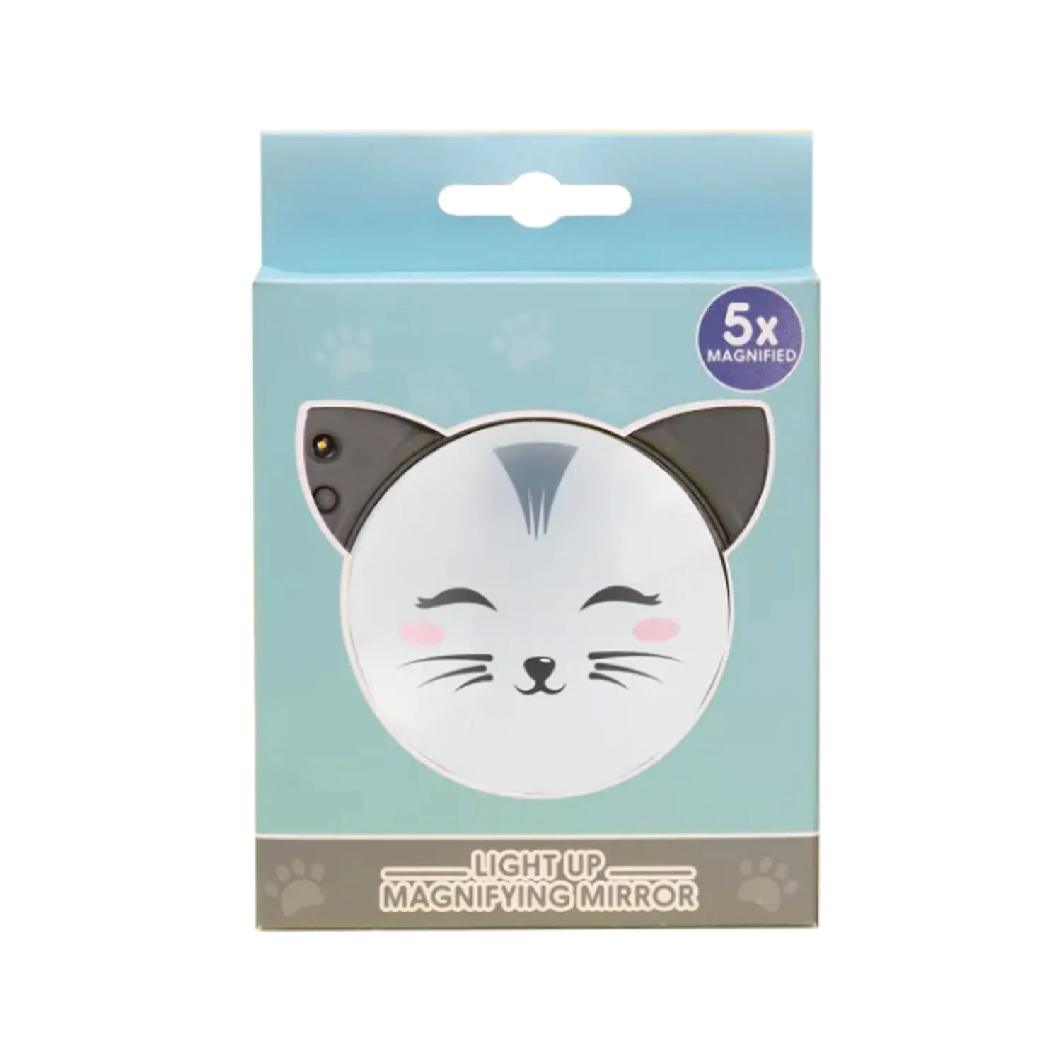 Iscream Cat Light-Up Mirror
