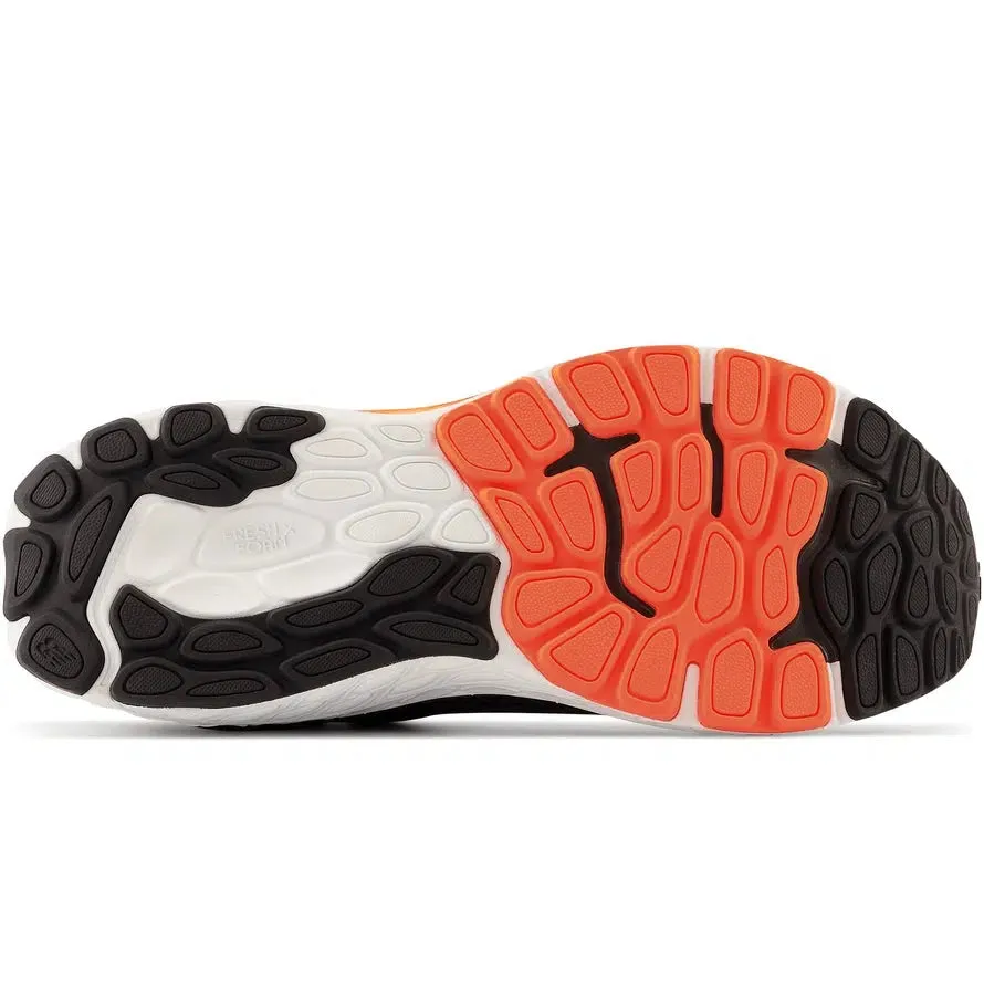 Men's 860 V13 (2E) Wide Fit - Black/Hot Marigold