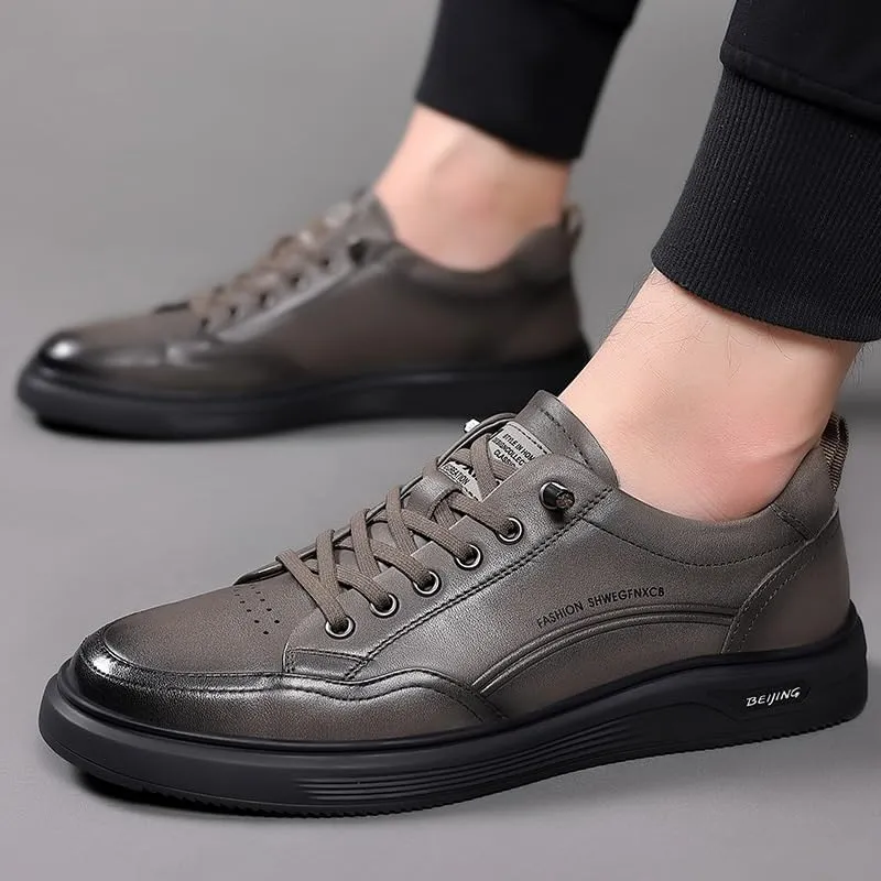 Men's Dress Sneakers Business Casual Dress Oxfords Walking Shoes Daily Non-Slip Soft Sole Casual Shoes