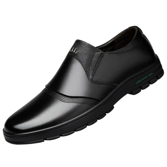 Merkmak Men's Shoes Comfortable Men Casual Shoes Genuine Leather Breathable Loafers Slip-on Footwear Walking Driving Shoes
