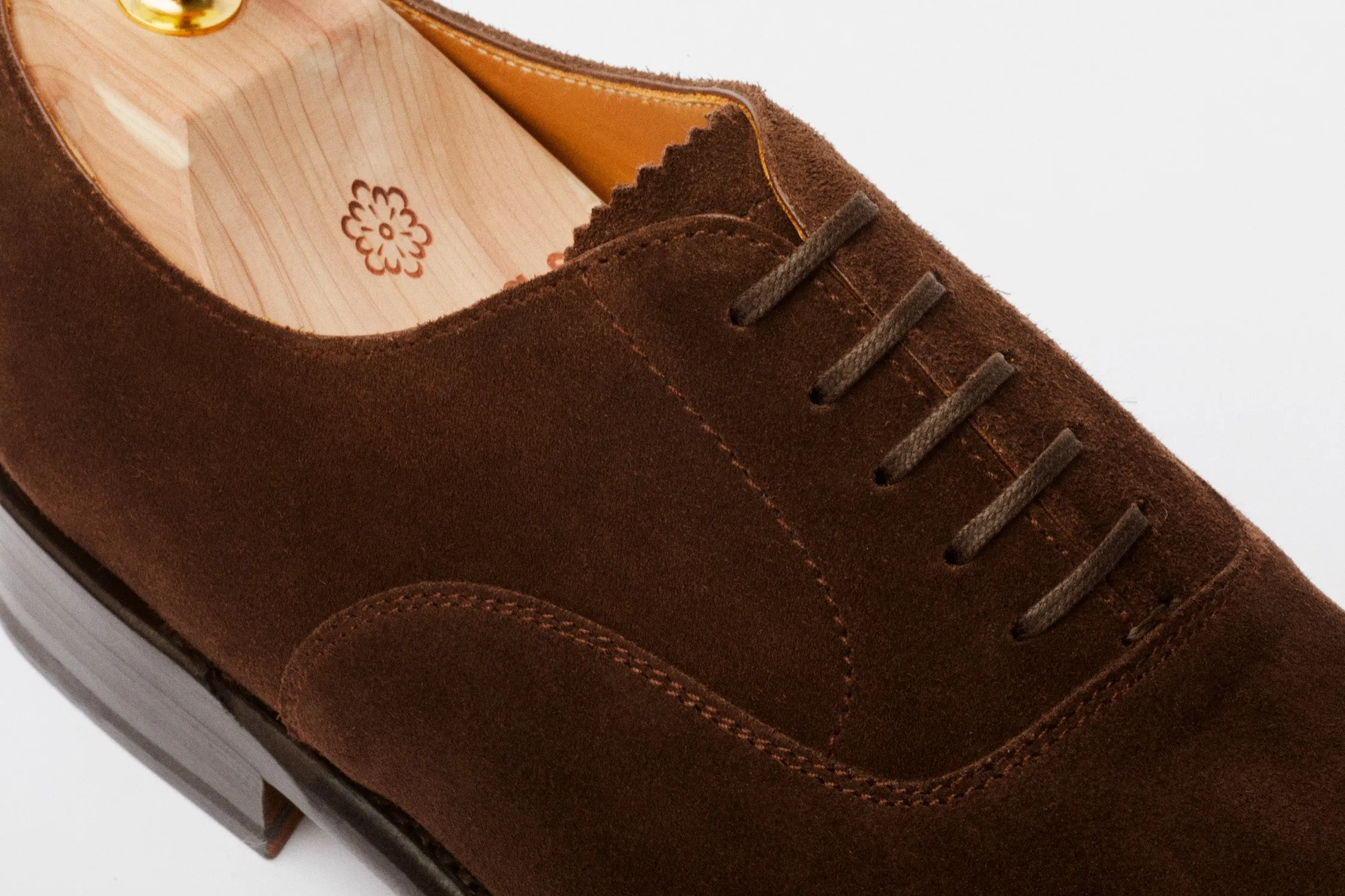 The Oxford - Brown Suede