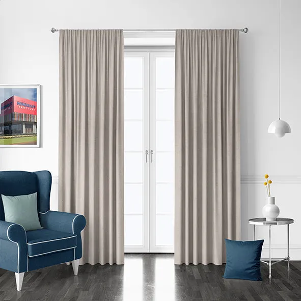Upholstery/Curtain FR-One Canvas Fabric Design-Timber